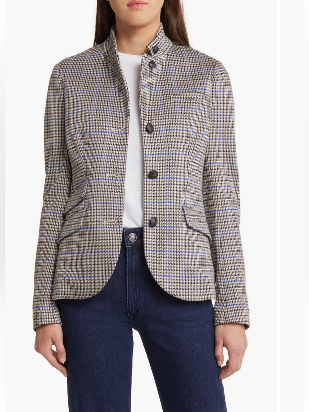 Rag & Bone Slade Plaid Blazer NWT